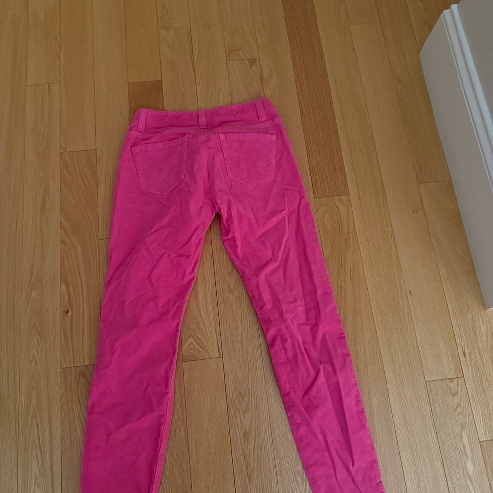 Vineyard Vines Bright Pink Corduroy Trousers - Picture 4 of 5